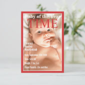 TIJDSSTIJL HOESJE | BABY AANKONDIGING (Staand voorkant)