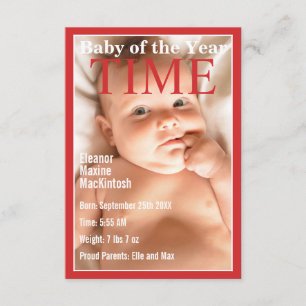 TIJDSSTIJL HOESJE BABY AANKONDIGING