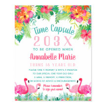Tijdstip Capsule First Birthday
