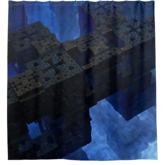 Tijdstip Douchegordijn (Voorkant)