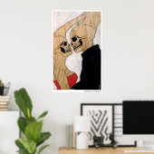 Tijdstip van de anticipatie poster (Thuiskantoor)