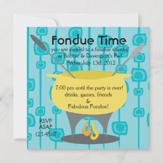 Tijdstip van de Fondue! Kaart