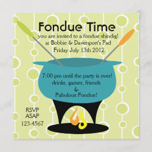 Tijdstip van de Fondue! Kaart