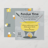 Tijdstip van de Fondue! Kaart (Voorkant / Achterkant)