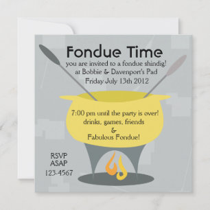 Tijdstip van de Fondue! Kaart