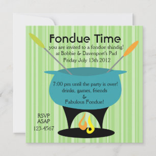 Tijdstip van de Fondue! Kaart