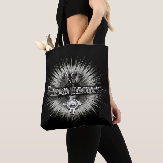 Tijdstip van de ingenieursinstelling ISOTXT Tote Bag (Dichtbij)