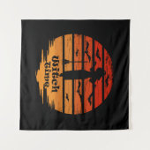 Tijdstip van het heksenseizoen wandkleed (Voorkant (horizontaal))