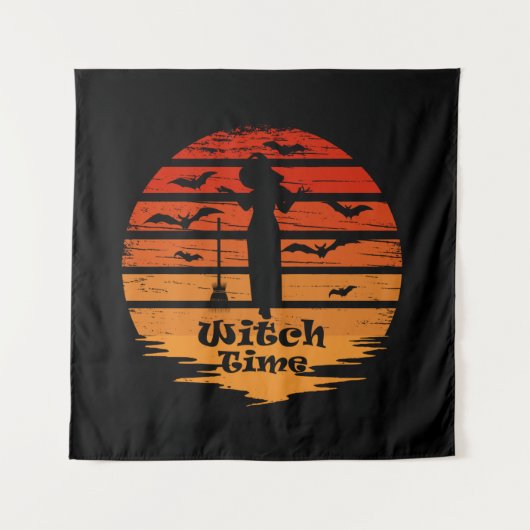 Tijdstip van het heksenseizoen wandkleed (Voorkant)