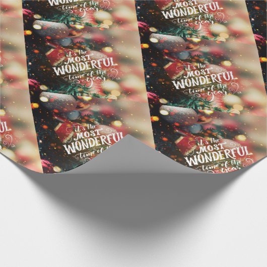 Tijdstip van het Jaar Cadeaupapier (Hoek)