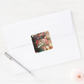 Tijdstip van het Jaar Vierkante Sticker (Envelop)