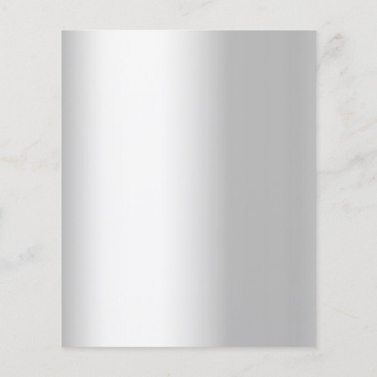 Tijdstip van het weduwenprogramma: zilverroze begr flyer (Achterkant)