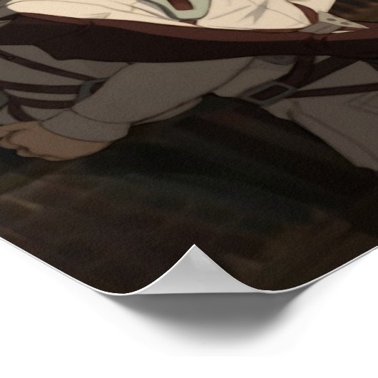 Tijdstip van privacy poster (Hoek)