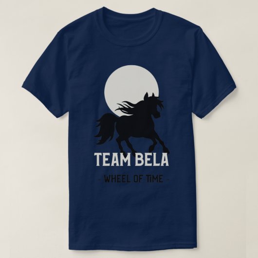 Tijdstip van team Bela T-shirt (Design voorkant)
