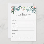 Tijdstip voor advies voor de Baby Kaart (Voorkant)