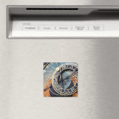 Tijdstip voor antieke astrologie Tsjechische klok. Magneet (Insitu (Vaatwasser))