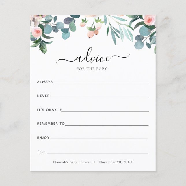 Tijdstip voor het verlenen van advies voor de Baby (Voorkant)