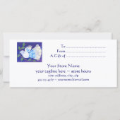 Tijdstip voor sjabloon van het vredescertificaat (Achterkant)