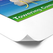 Tijdstippen van het leven van een storm (meteorolo poster (Hoek)