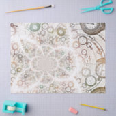 Tijdstipverdraaiingspatroon Tissuepapier (Craft)