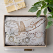 Tijdstipverdraaiingspatroon Tissuepapier (Geschenk)