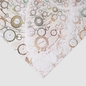 Tijdstipverdraaiingspatroon Tissuepapier (Detail)