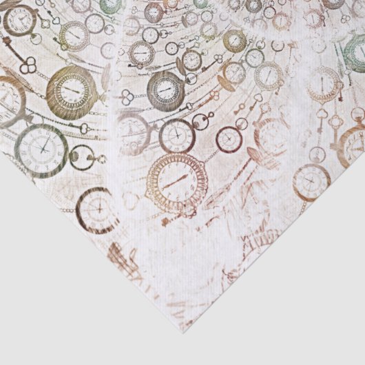 Tijdstipverdraaiingspatroon Tissuepapier (Detail)