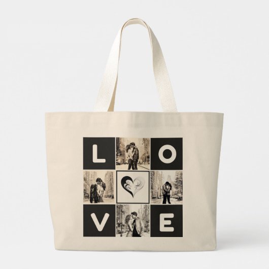 tijdstop grote tote bag (Achterkant)