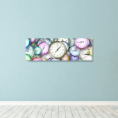 tijdstuk omwikkeld canvas afdruk (Insitu (Houten vloer))