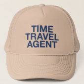 TIJDSVERKEER AGENT preekt slogan trucker hat Trucker Pet (Voorkant)