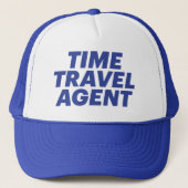 TIJDSVERKEER AGENT preekt slogan trucker hat Trucker Pet (Voorkant)