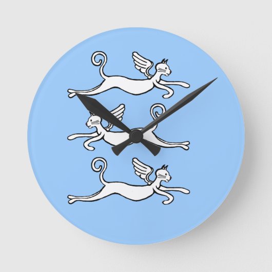 tijdsvliegen ronde klok (Voorkant)