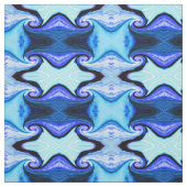 Tijdtunnels blauw stof (Swatch)