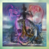 Tijdvenster vastklikken raamsticker (Vel 3)