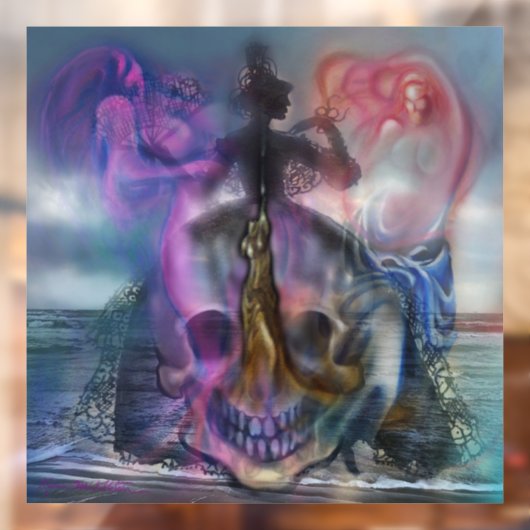 Tijdvenster vastklikken raamsticker (Vel 2)