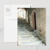 Tijdversleten doorgang briefkaart (Voorkant / Achterkant)