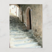 Tijdversleten doorgang briefkaart (Voorkant)