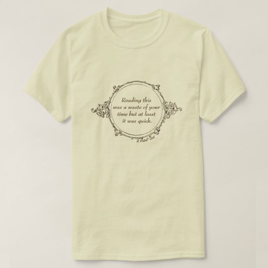 Tijdverspilling - Een MisterP-Shirt T-shirt (Design voorkant)