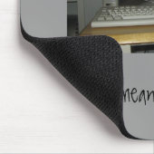 "tijdverspilling"? muismat (Hoek)