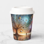 Tijdverzorgers' Grove Paper cup Papieren Bekers (Achterkant)