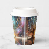 Tijdverzorgers' Grove Paper cup Papieren Bekers (Rechts)