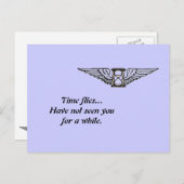Tijdvliegen Briefkaart (Voorkant / Achterkant)