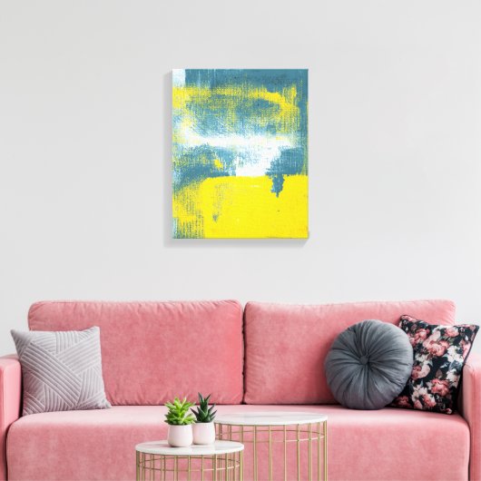 Tijdvliegen Canvas Afdruk (Insitu (Woonkamer))