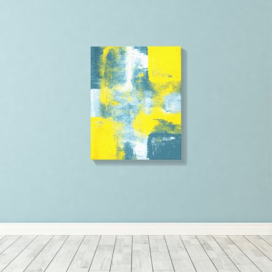 Tijdvliegen nr. 2 canvas afdruk (Insitu (Houten vloer))