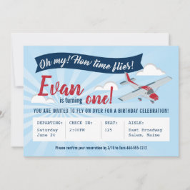 Tijdvlieger Vliegverbod Vliegdaguitnodiging Kaart