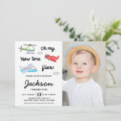 Tijdvliegers Helikopter foto vlieger Birthday Kaart (Staand voorkant)