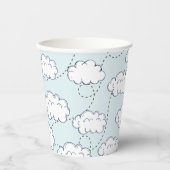 Tijdvliegers vliegende dag papieren bekers (Voorkant)