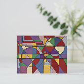 tijdwaarnemer briefkaart (Staand voorkant)