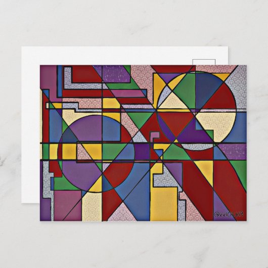 tijdwaarnemer briefkaart (Voorkant / Achterkant)