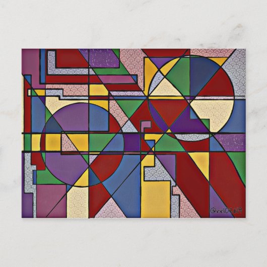 tijdwaarnemer briefkaart (Voorkant)